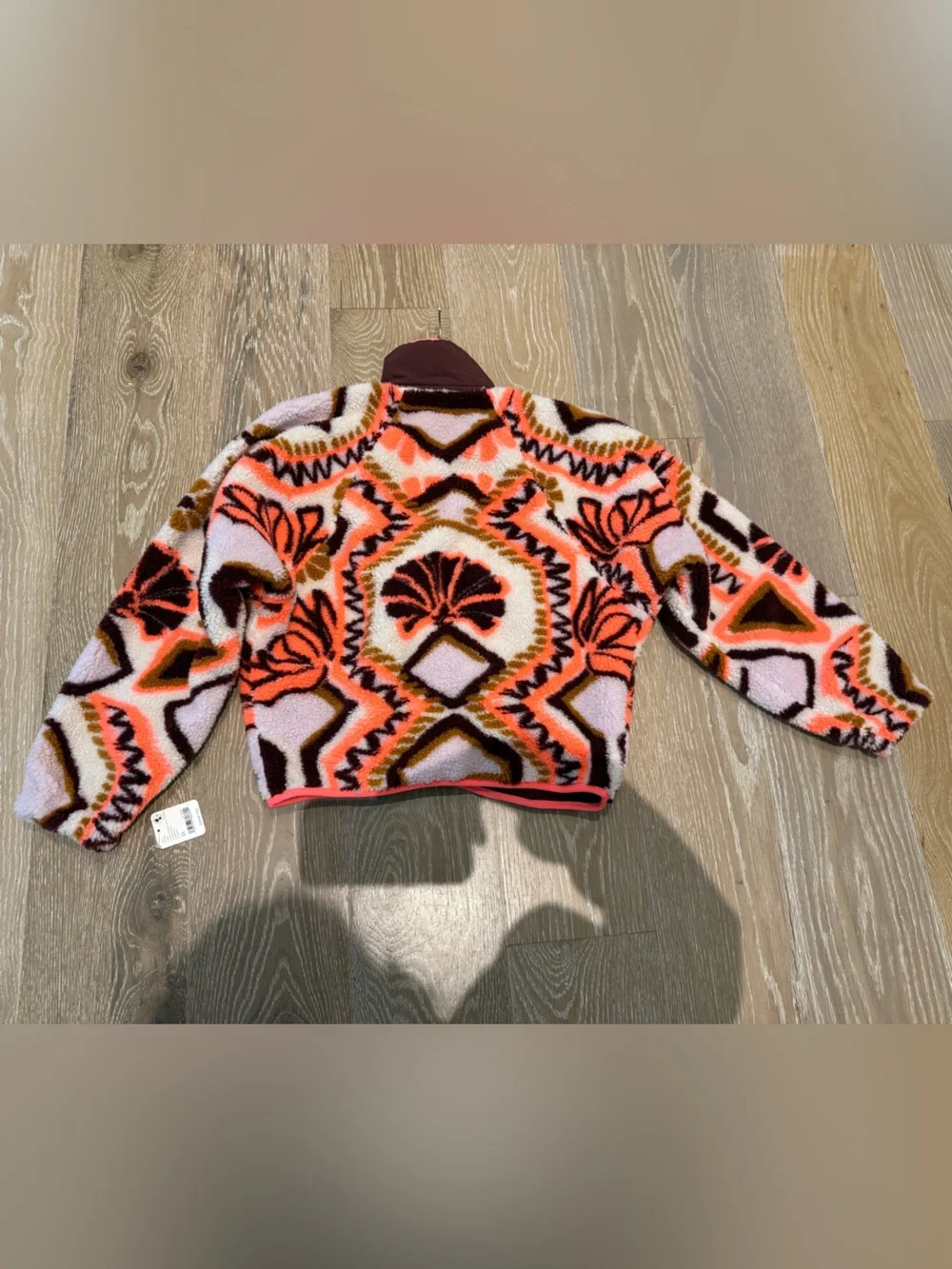 Free People Movement Hit The Slopes Printed Fleece Jacket